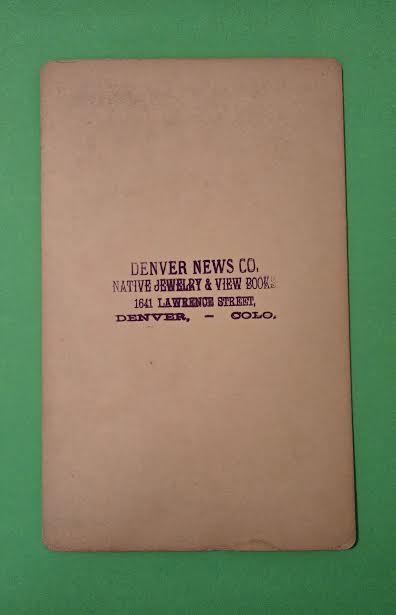 c 1880s Railroad Albumen Cabinet Photo Devil's Gate Bridge Georgetown Loop CO