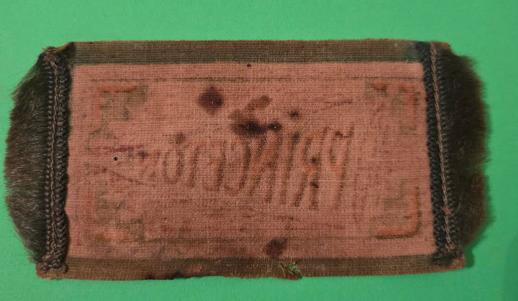 c1910 Princeton University New Jersey Silk Tobacco Banner